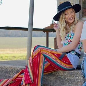 SERAPE FLARE BOTTOM